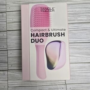 Tangle Teezer Kids Hairbrush - Matte Ombre Chrome Compact Styler
